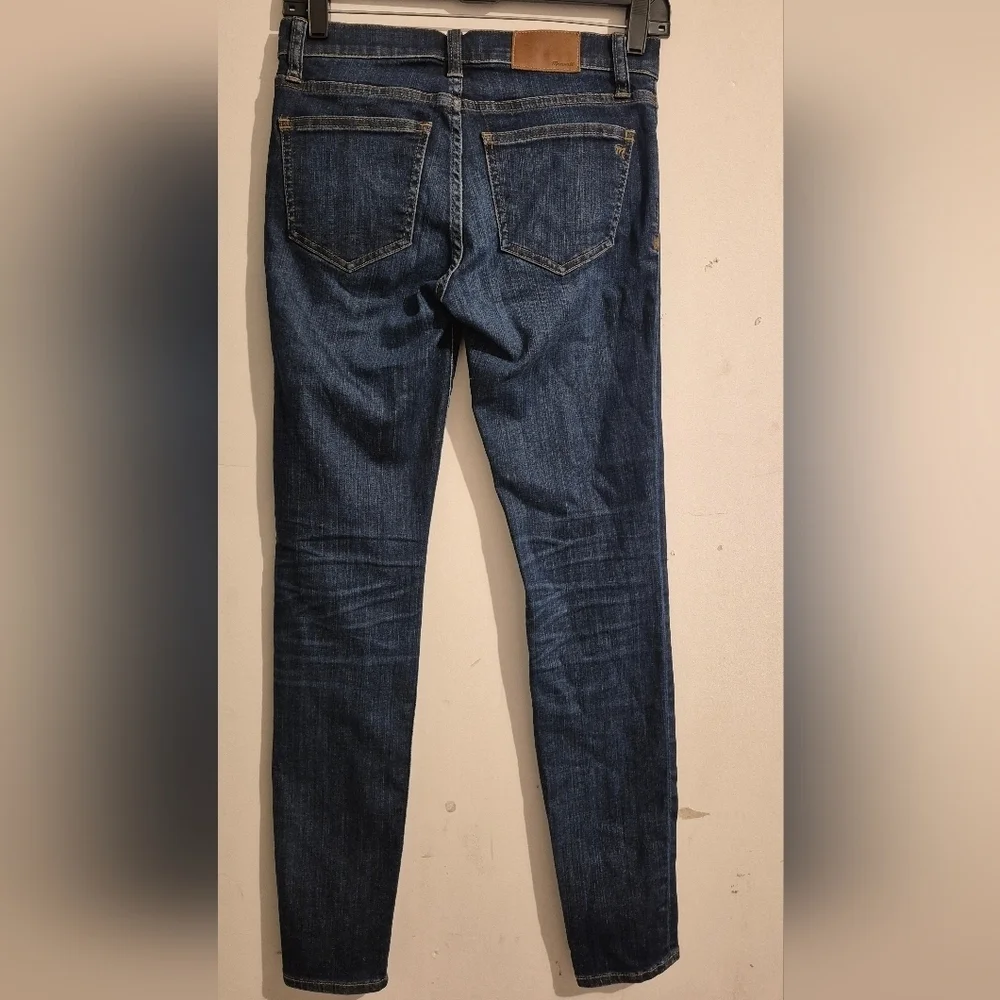 Madewell Indigo Straight Leg Jeans